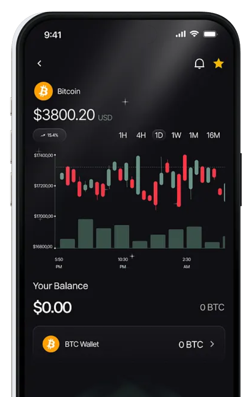 skyledger app showing portfolio performance and market summary dashboard.